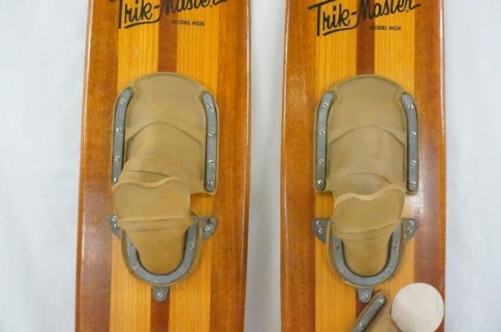 Cypress Gardens Wood Water Skis Trik Master 40" WORLD CHAMPIONSHIP Internatonal