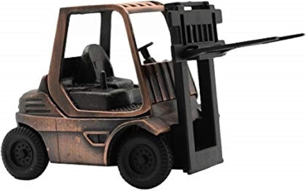 Charming Bronze Forklift Pencil Sharpener - Unique Gift for Warehouse Workers