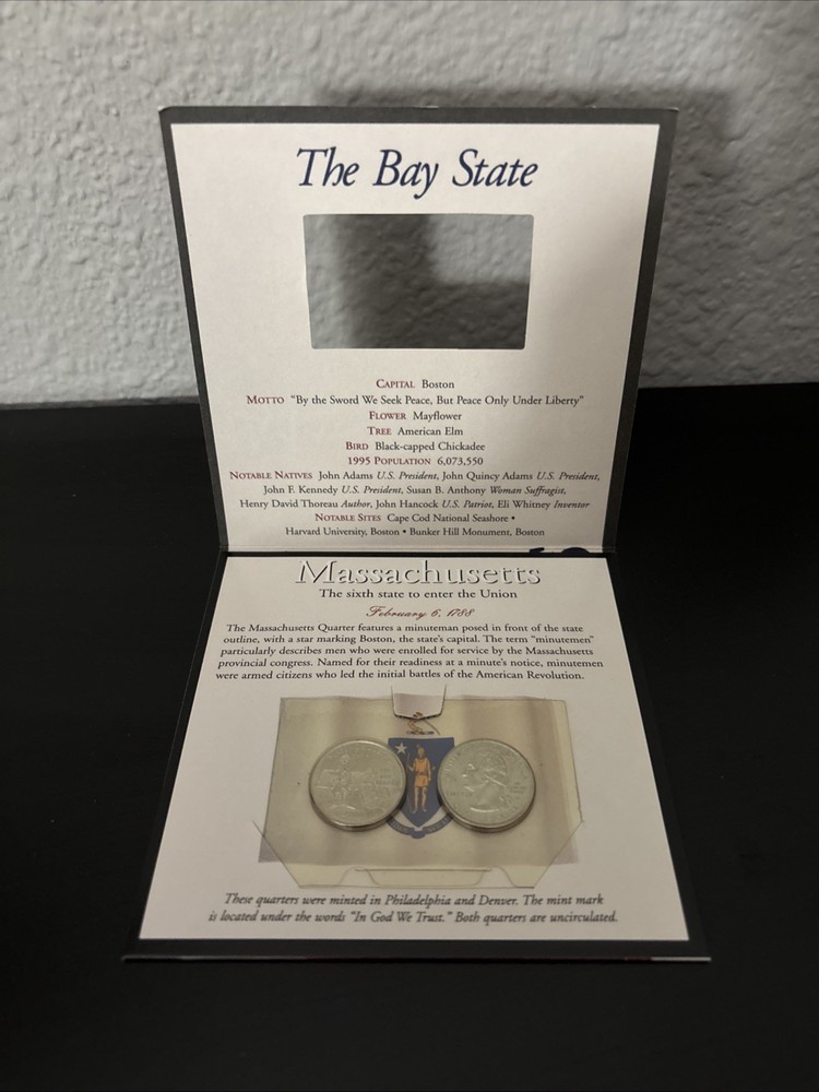US Minted Quarter Dollar Numbered Set New Sealed