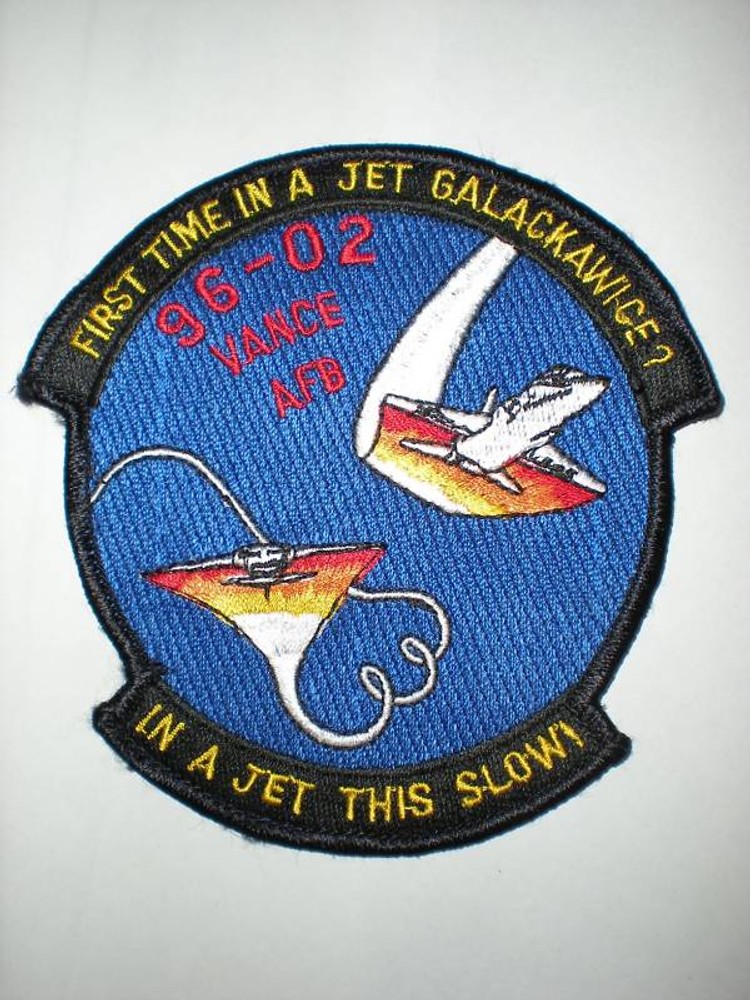 USAF UNDERGRAD PILOT TRAINING CLASS 96-02 PATCH -COLOR