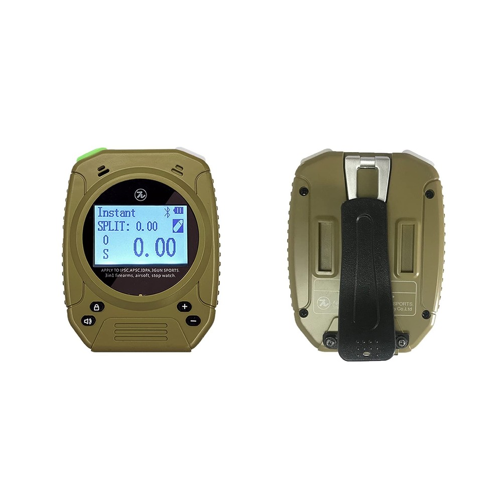 Shot Timer with Belt Clip -Shot Timer for Shooting Competition Multifunction ...
