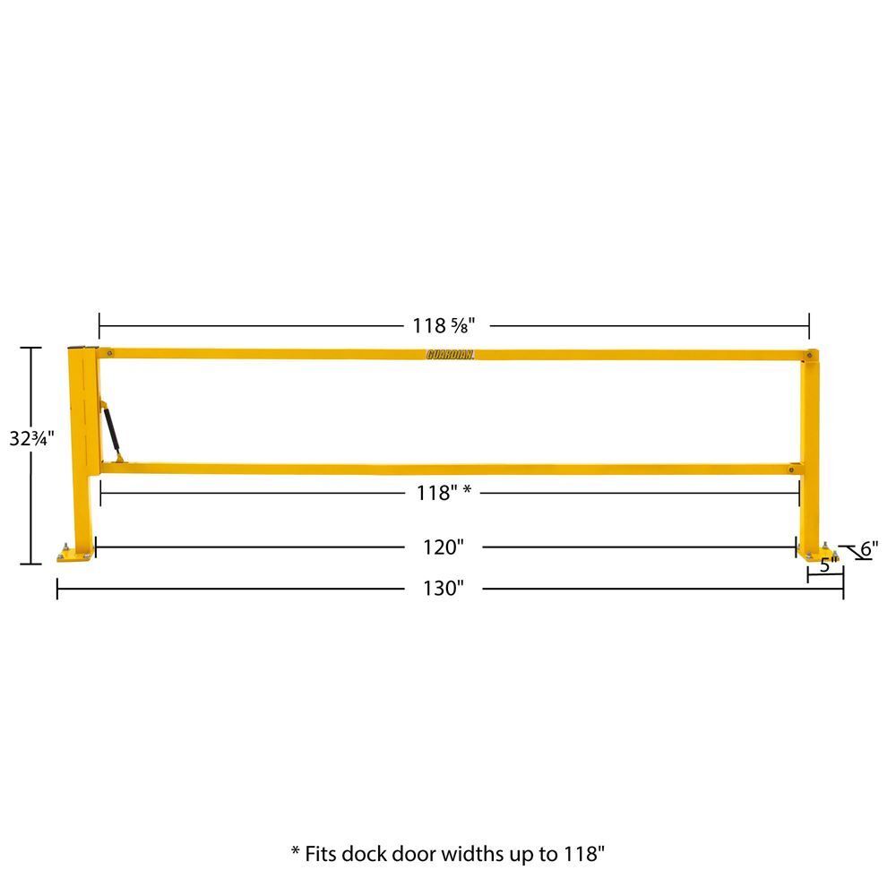 10' W Guardian Door Dock Gate