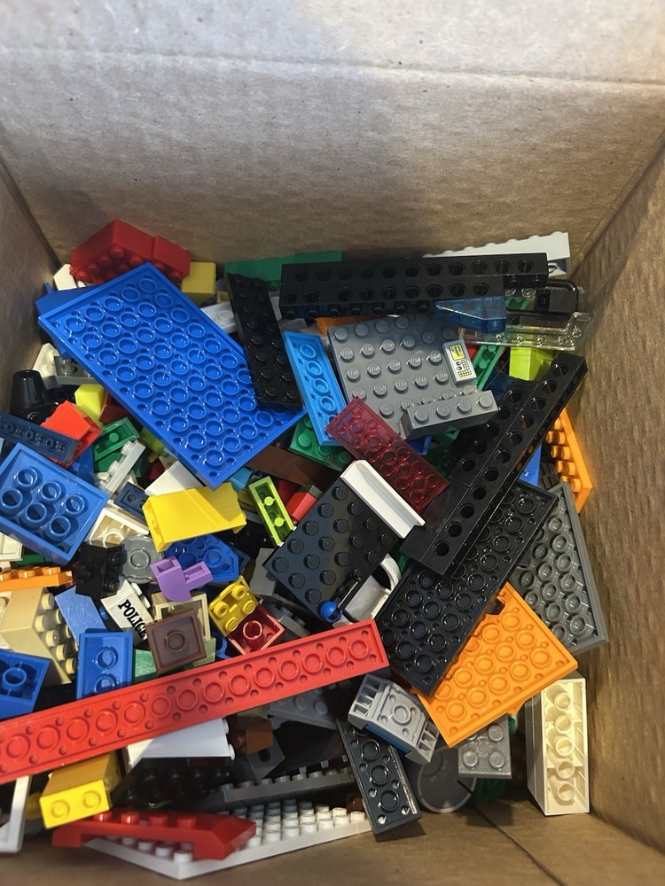 LEGO 3LBS - PIECES FROM BULK SMALL MIX- Random Selection Plates Blocks Building