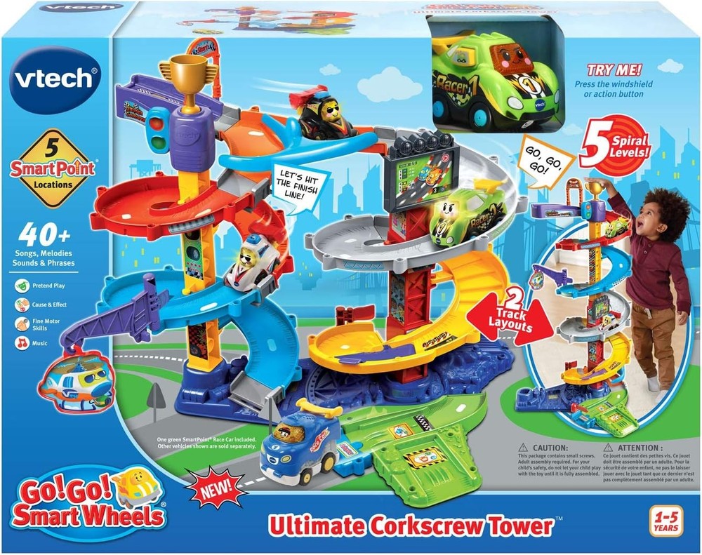 VTech Go! Smart Wheels Ultimate Corkscrew Tower