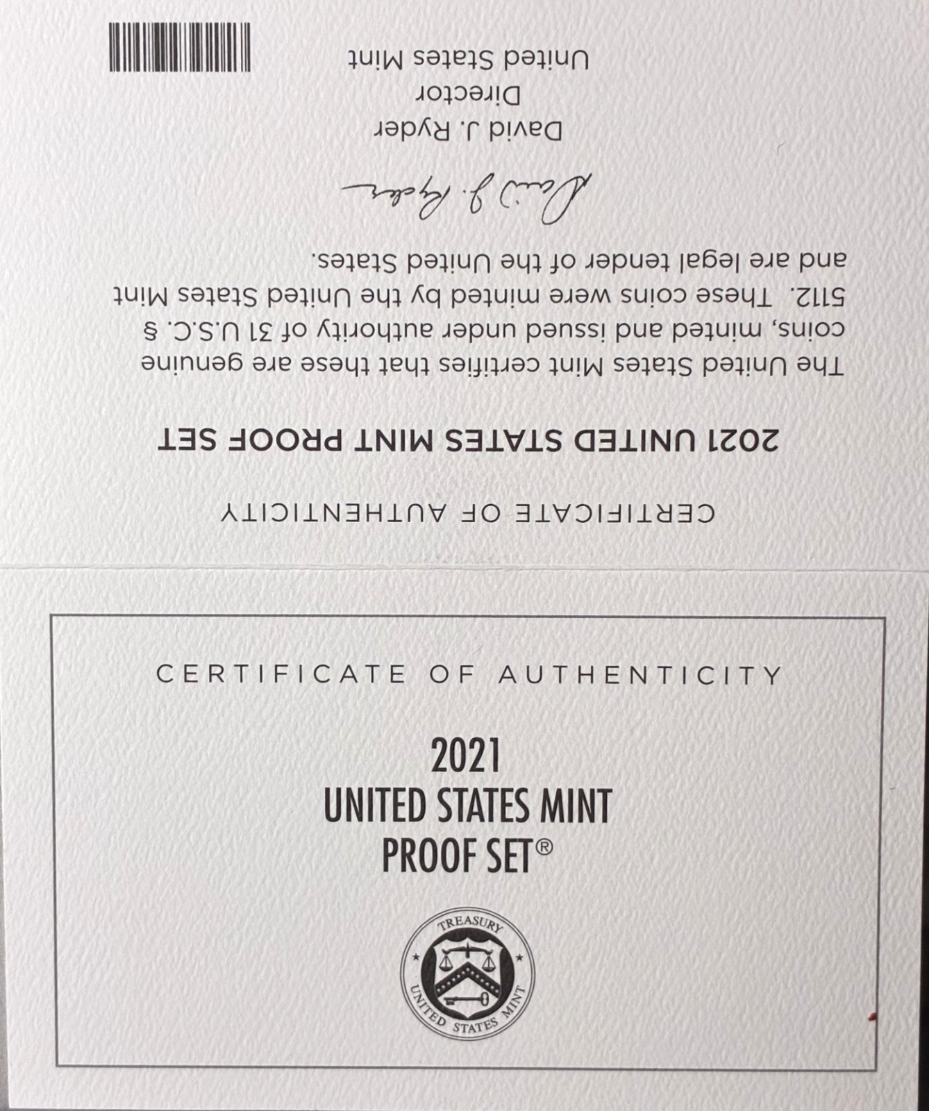 2021 Proof and Uncirculated 2 Annual US Mint Coin Sets PDS 21 Coins