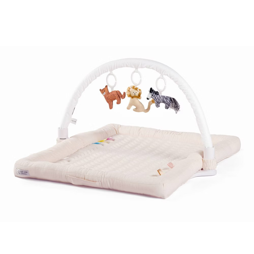 DockATot Minimat Baby Playmat - Sand Chambray