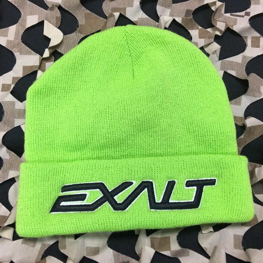NEW Exalt Bold Paintball Beanie - Lime