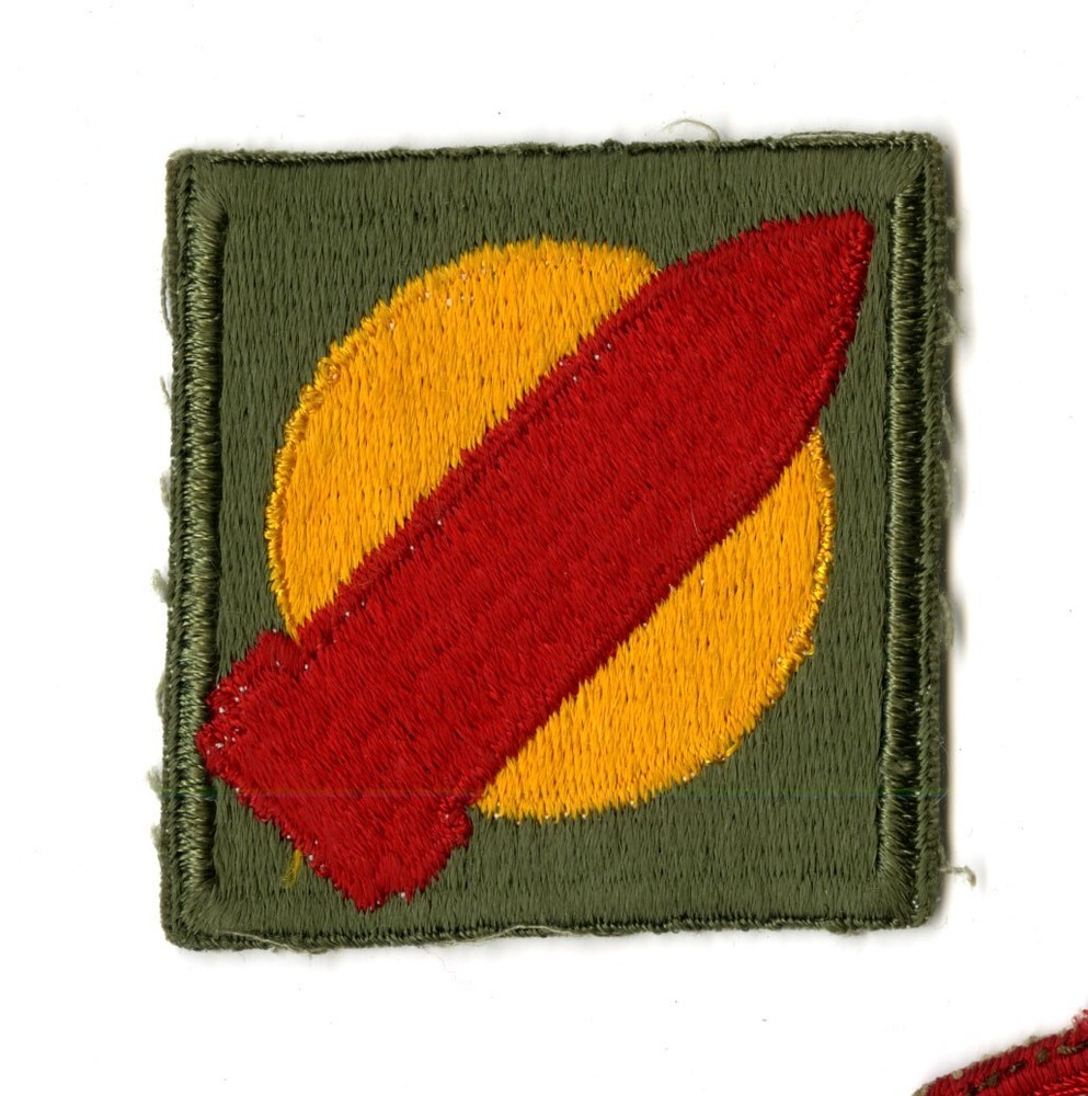 1st Coast White Back Patch WWII Original New England