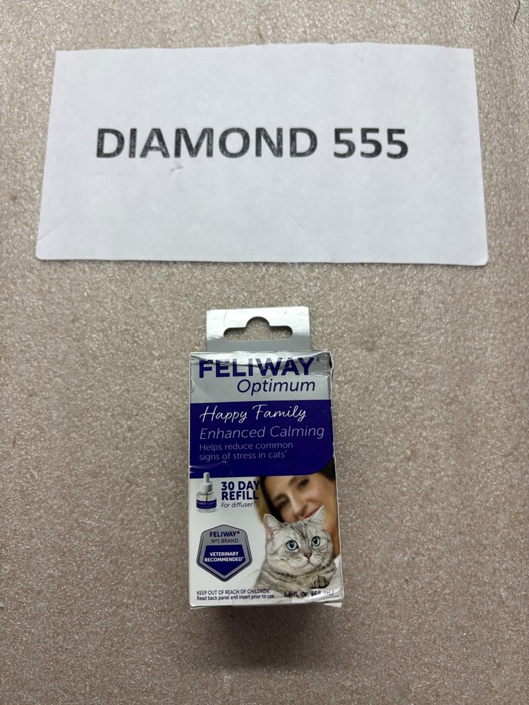 Feliway D92120K Enhanced Calming Pheromone Diffuser Refil - 48ml | 3129