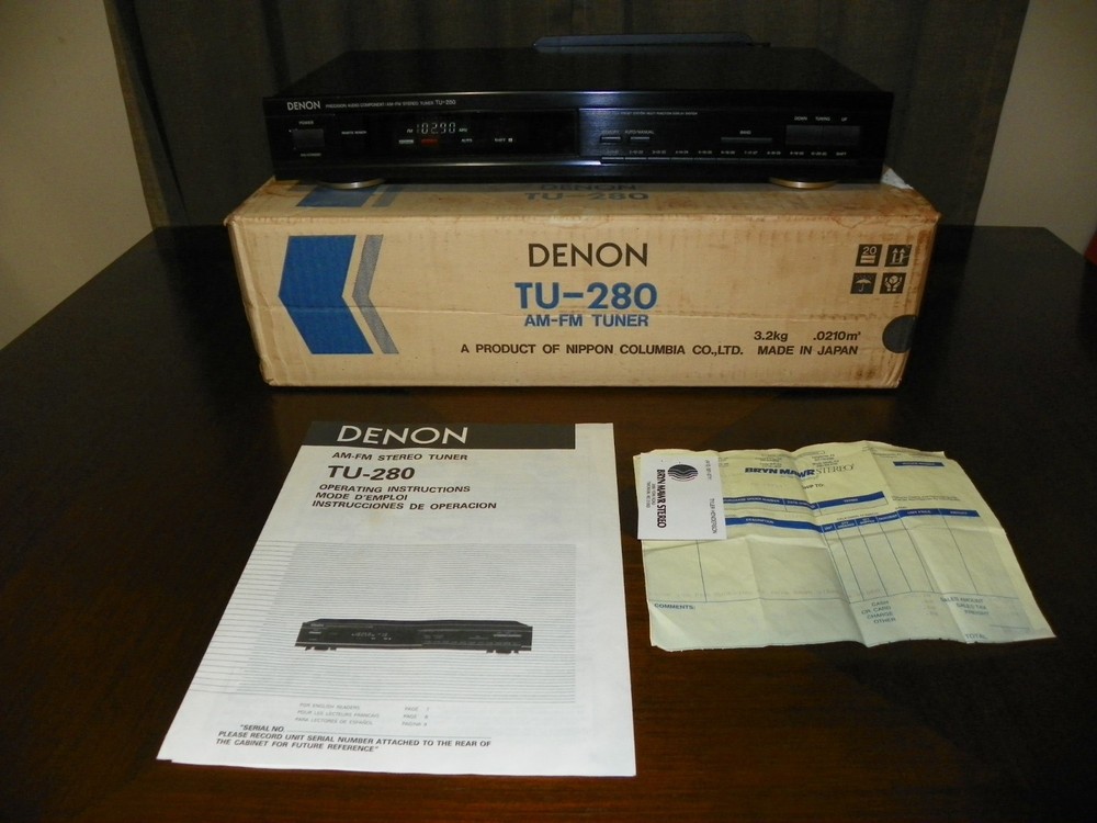 Denon TU-280 AM/FM Stereo Tuner