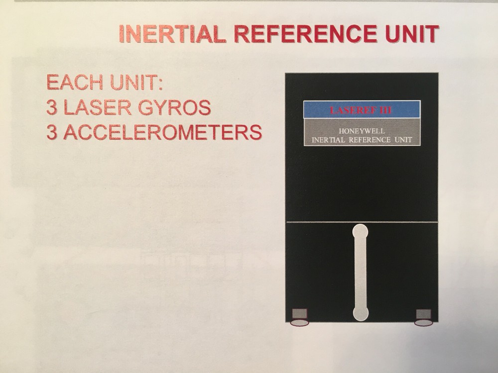 Inertial Reference System in Gulfstream V Pilot Training Booklet. GV