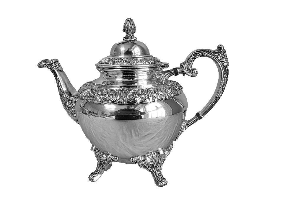 Fine Teapot International Silver Heritage 1847 Rogers Quality, Clean!