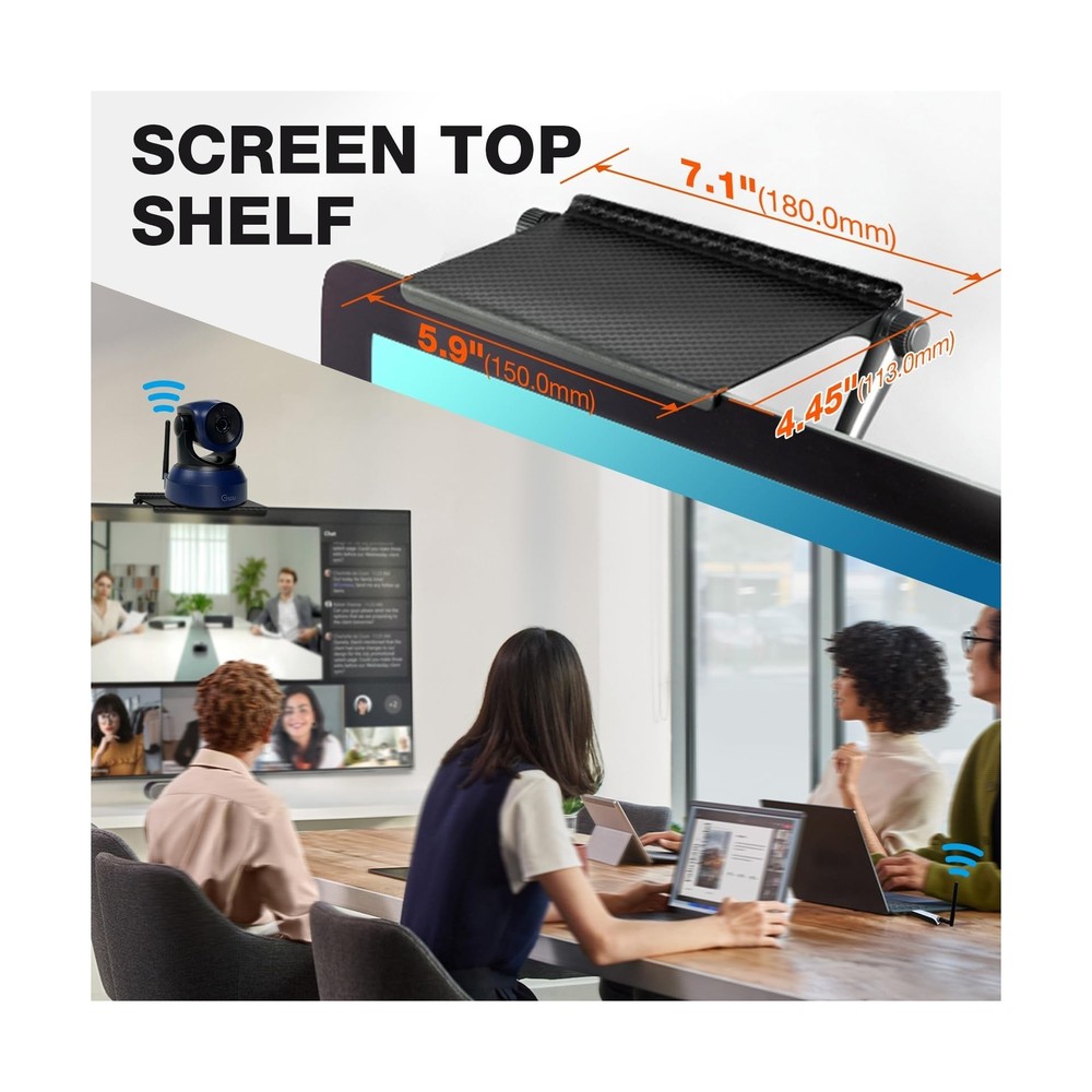 Gsou Wireless Webcam/Wireless Streaming Camera, 1080P HD Webcam/USB Plug and ...