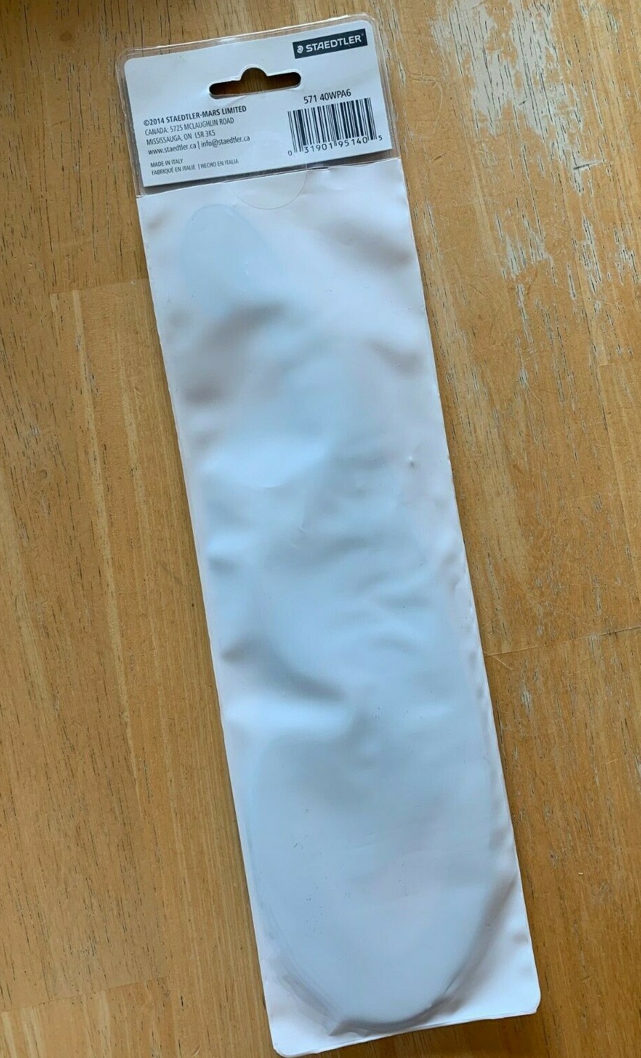 Staedtler Mars 571 FRENCH CURVE Set of 3 - A B & C blue transparent plastic NEW