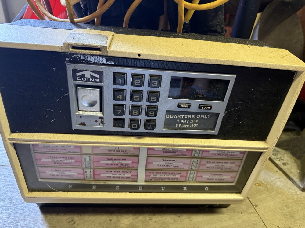 1970 Digital Key Pad Seeburg Jukebox Wallbox DEC NOT tested