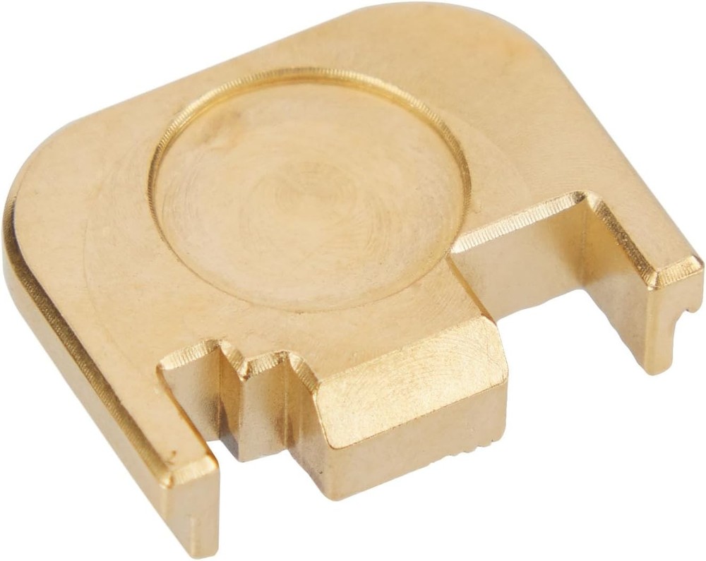 3D Engraved Slide Cover Back Plate for Glock Gen 1-4– Solid Brass