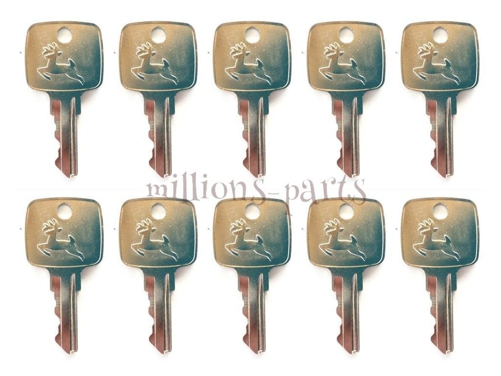 5X Ignition Key AR51481 for John Deere Loader Tractor Backhoe Dozer Gator