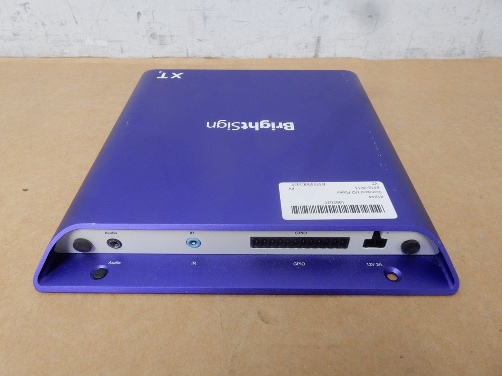 BRIGHTSIGN XT244 Standard I/O Player - Unit Only
