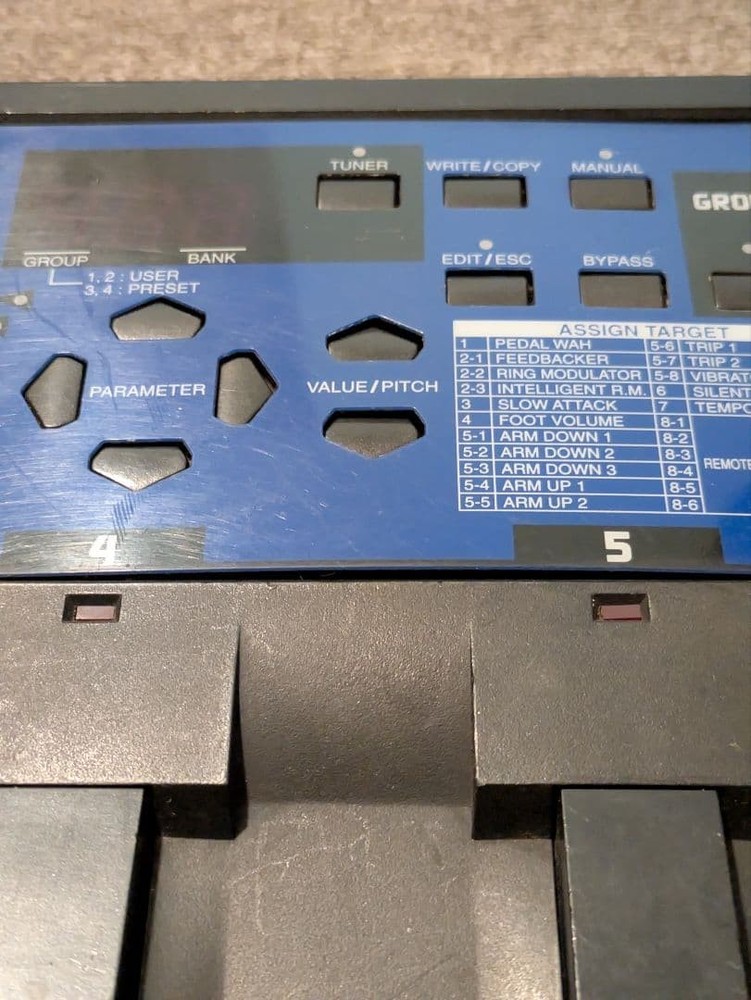 Used BOSS ME-8 Guitar Multi Effects Processor Tested with Adapter