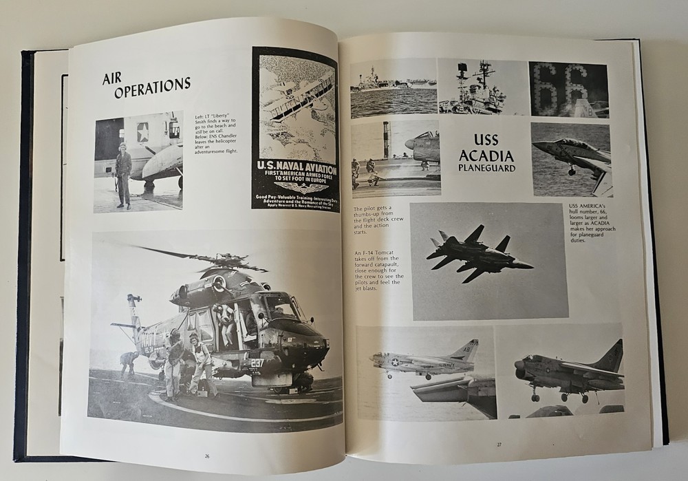 USS Acadia (AD-42) Westpac 1983 Deployment Cruise Book