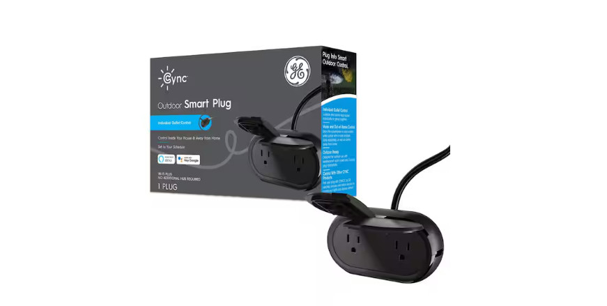 120-Volt 2-Outlet Outdoor Smart Plug 2-Pack