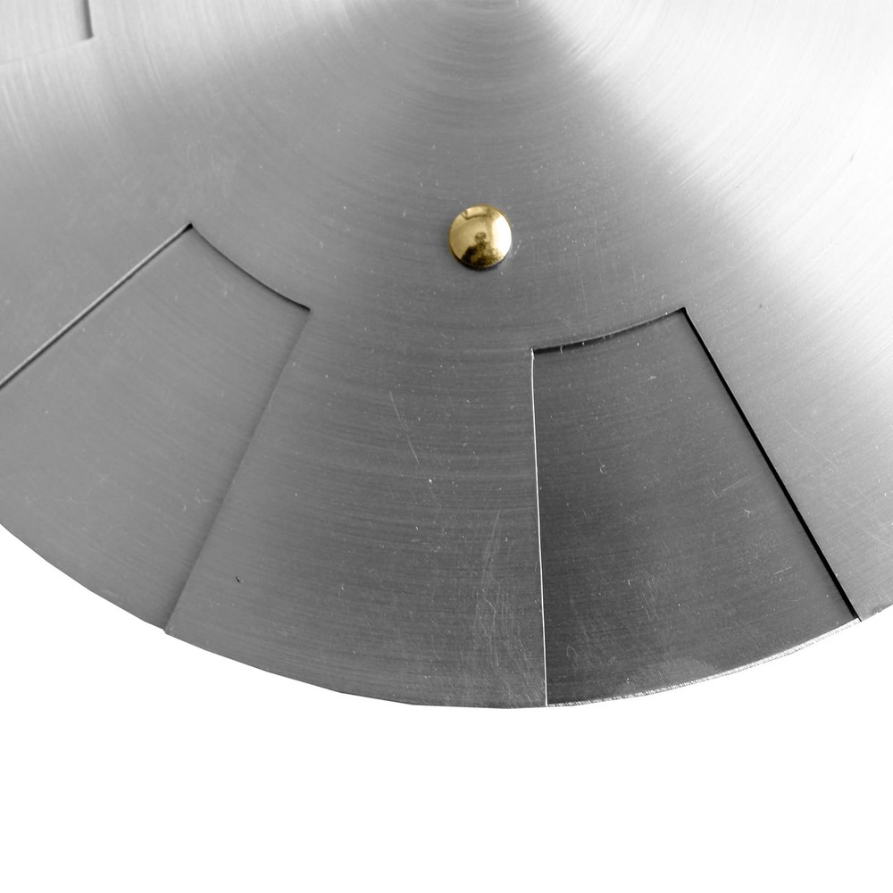 8" Chopper Cymbal Silver Alloy Clap Stack Cymbal for Drum Set