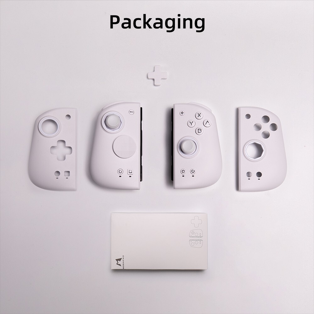 Mobapad M6 HD Joycons Nintendo Switch Controller White