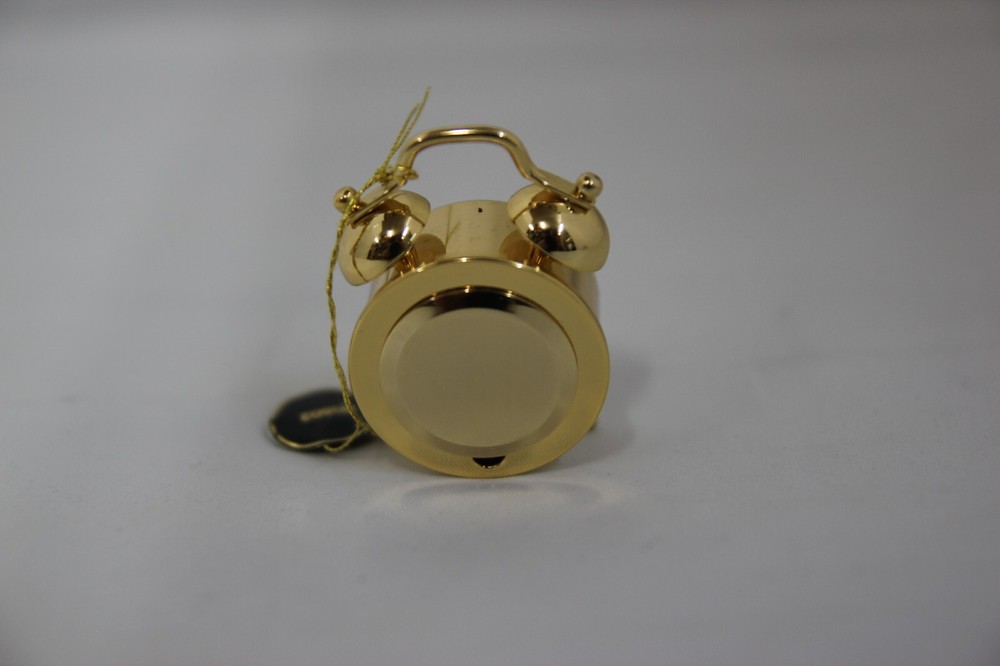 Bulova Miniature Alarm Clock B-0502