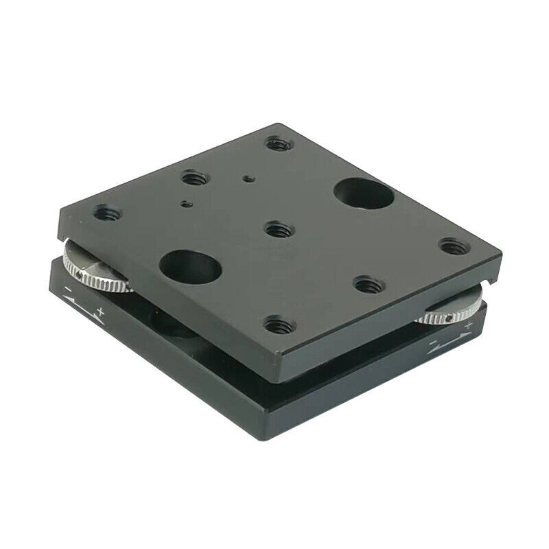 Manual Two-Axis Tilting Stage Fine Tuning Displacement Platform Sliding Table