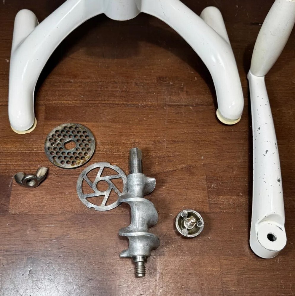 Vintage Grind-O-mat White Grinder model 351