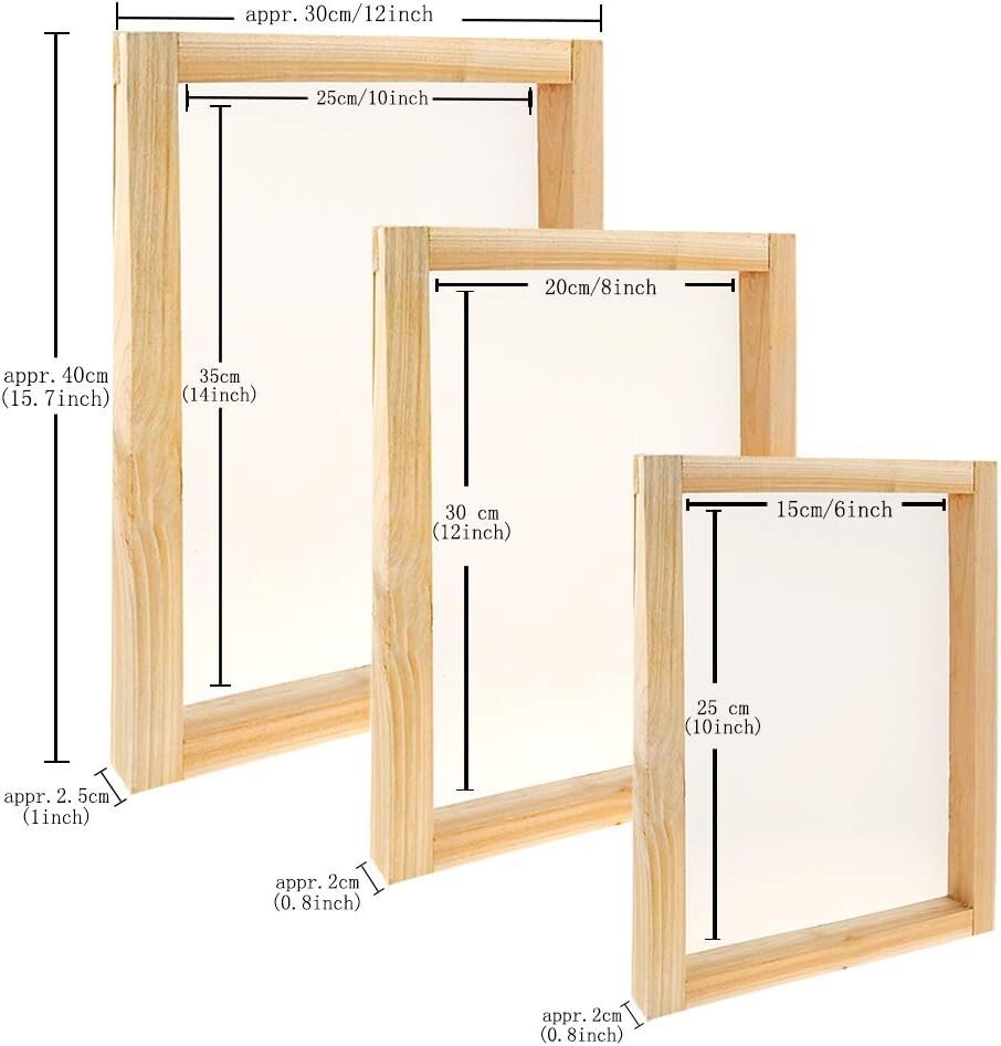 Beginner-Friendly Screen Printing Starter Kit with Frames & Ink Accessories