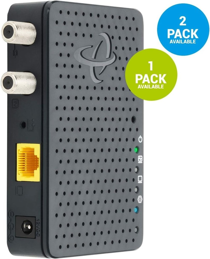 MoCA 2.5 Adapter 1Gbps Ethernet Coax Network Backbone Streaming