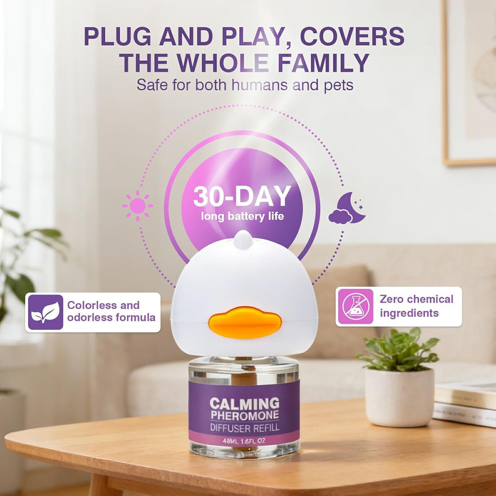 Cat Calming Pheromone Diffuser Effectively Relieve Anxiety Stress Cat Calming Di