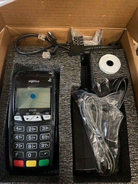 Ingenico iCT220 V3 IP/Dial Terminal - Refurbished