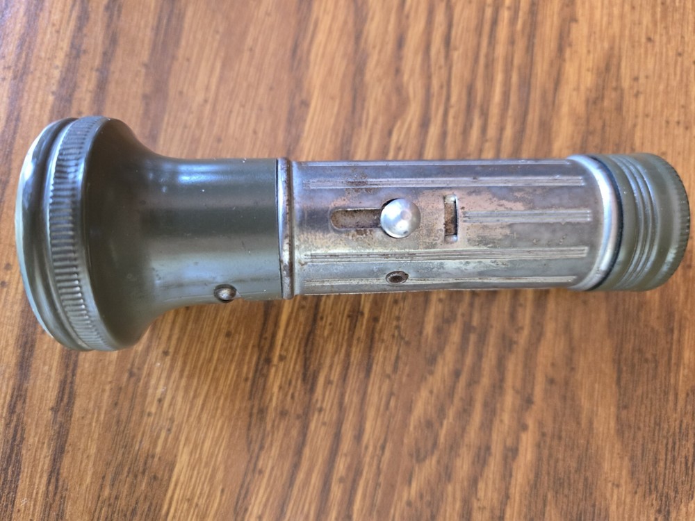 WW2 German PERTRIX 505 Small Pocket Flash Light 1940's