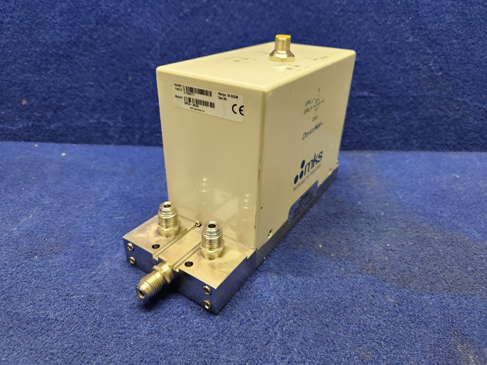 MKS Instruments Dual-Zone Pressure Controller DeviceNet DPCA-26028 He 50 SCCM