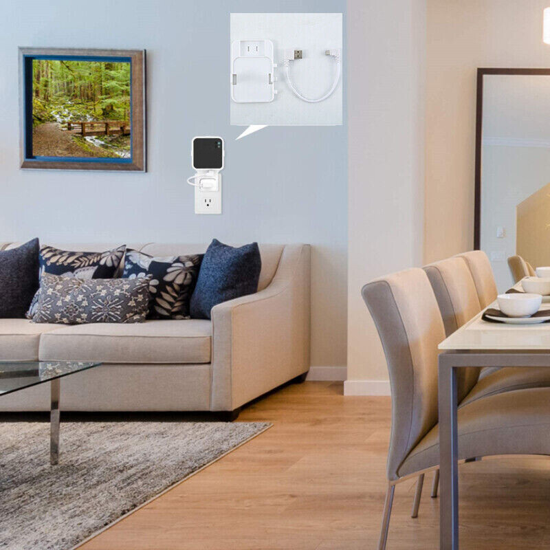 2x Outlet Wall Mount Fit For Blink Sync Module 2 Simple Mounting Bracket Holder