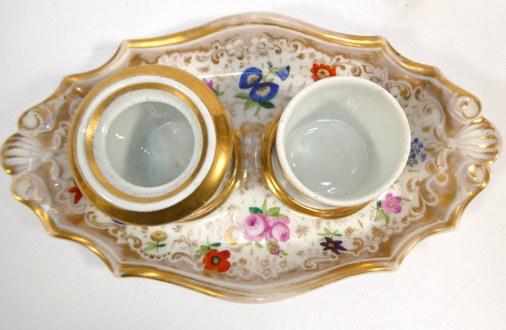 Biedermeier Ink Well Circa 1840
