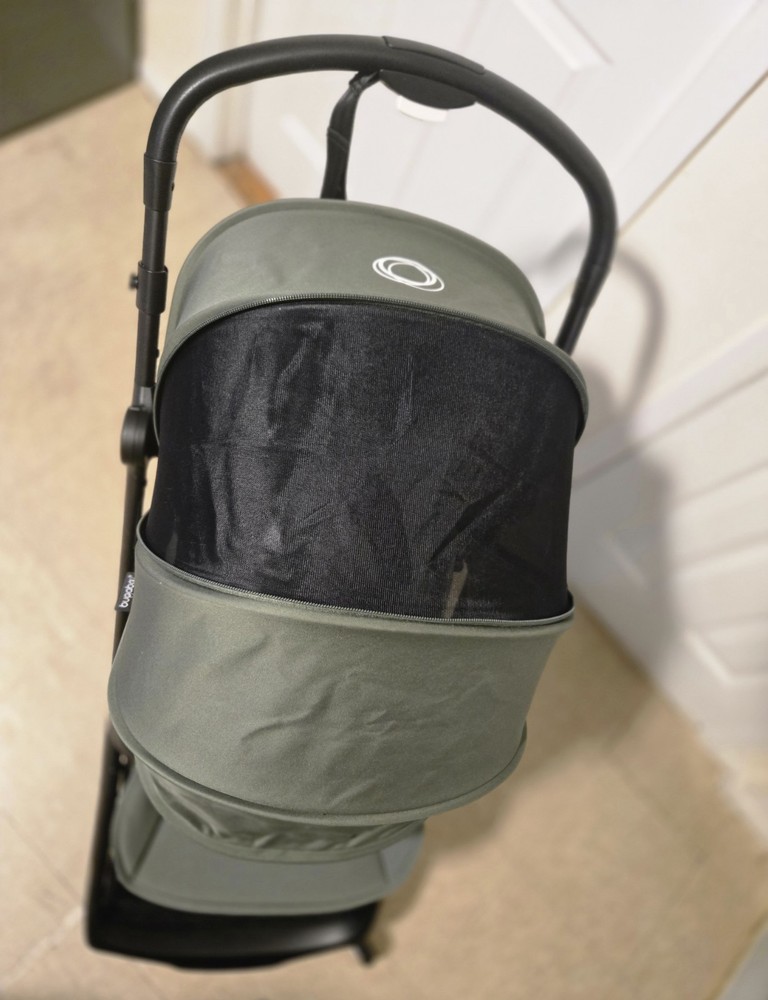 Bugaboo Butterfly Seat Stroller - Forest Green Sun Canopy