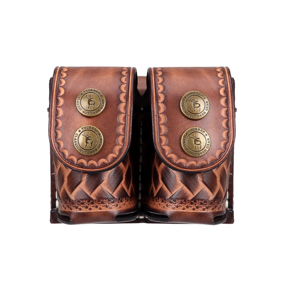Tourbon Double Speed Loader Belt Pouch