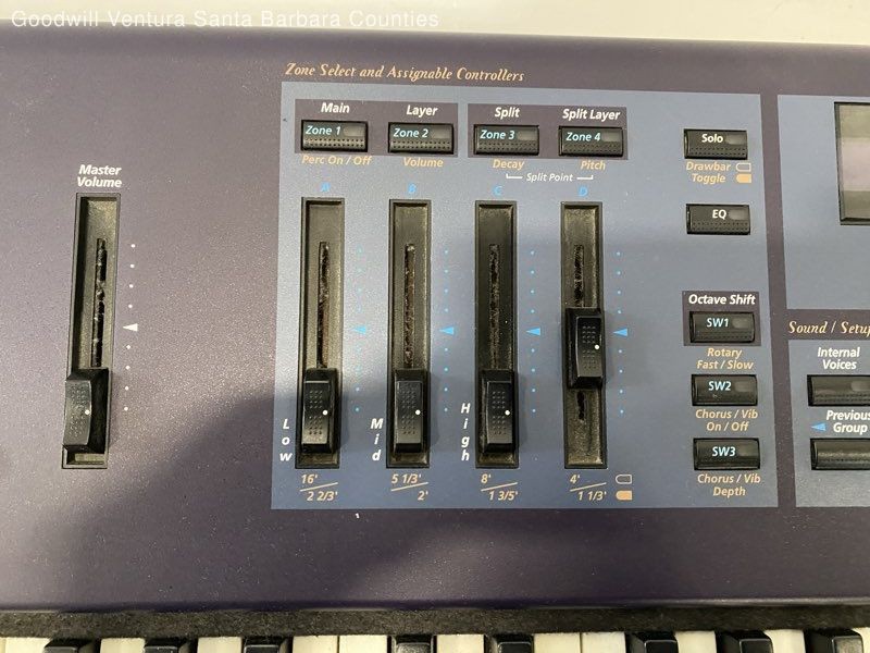 Kurzweil PC2x 88 Weighted Keys Performance Controller Keyboard - Read