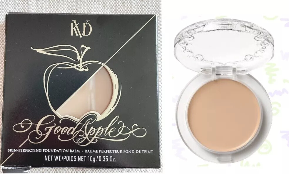 KVD Good Apple Lightweight Full-Coverage Cream Foundation Balm, Choose Shade