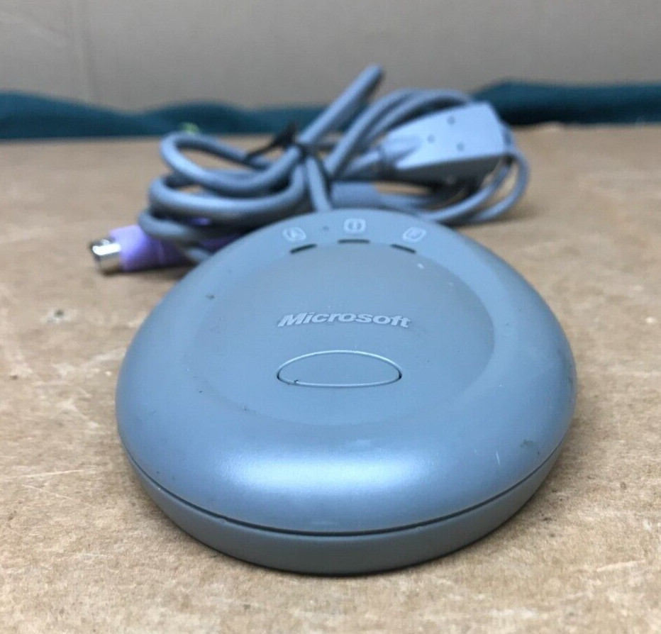 Microsoft Basic Wireless Optical Desktop Receiver X09-64857 USB PS/2 1015