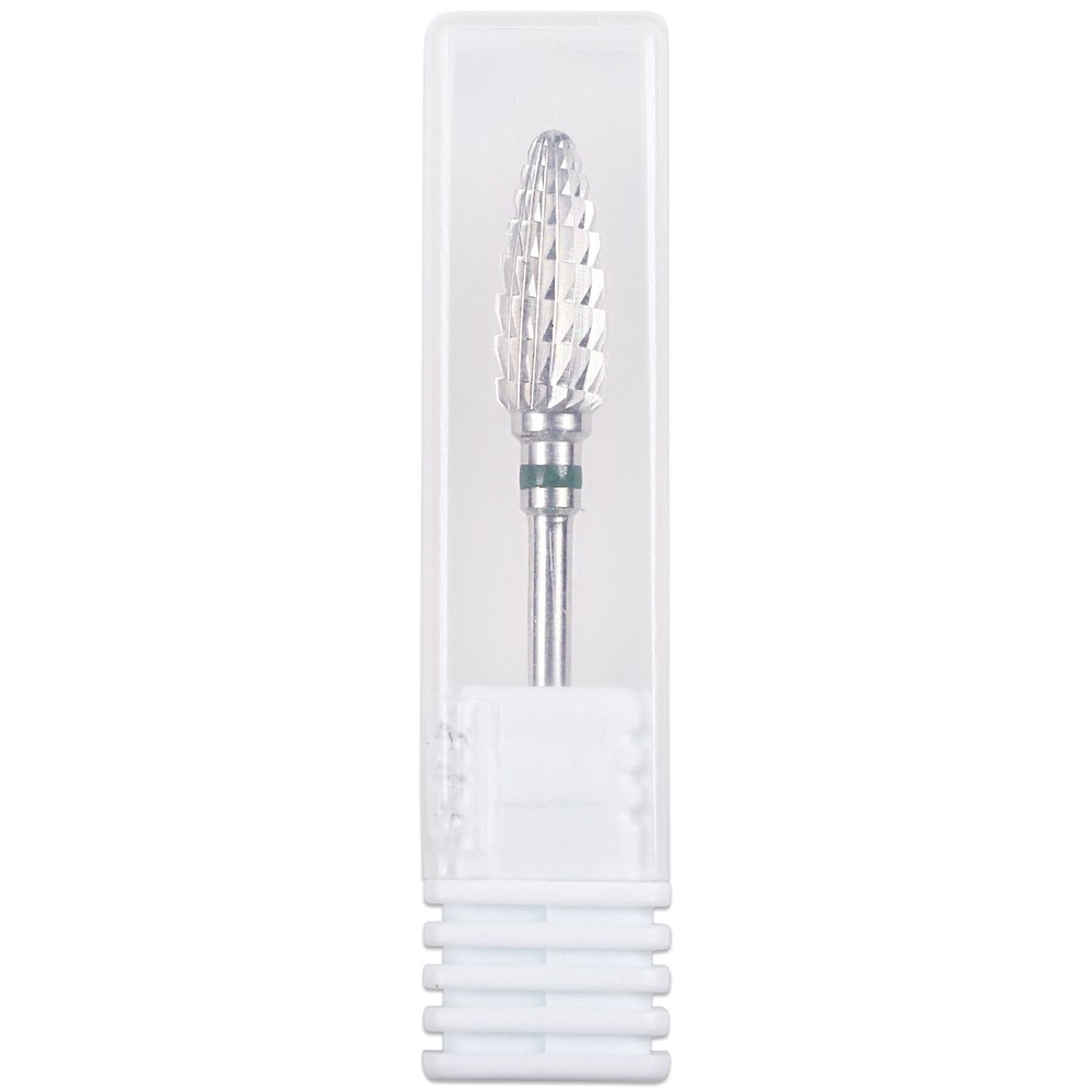 Professional Silver Large Cone Carbide Nail Drill Bit Coarse Grit