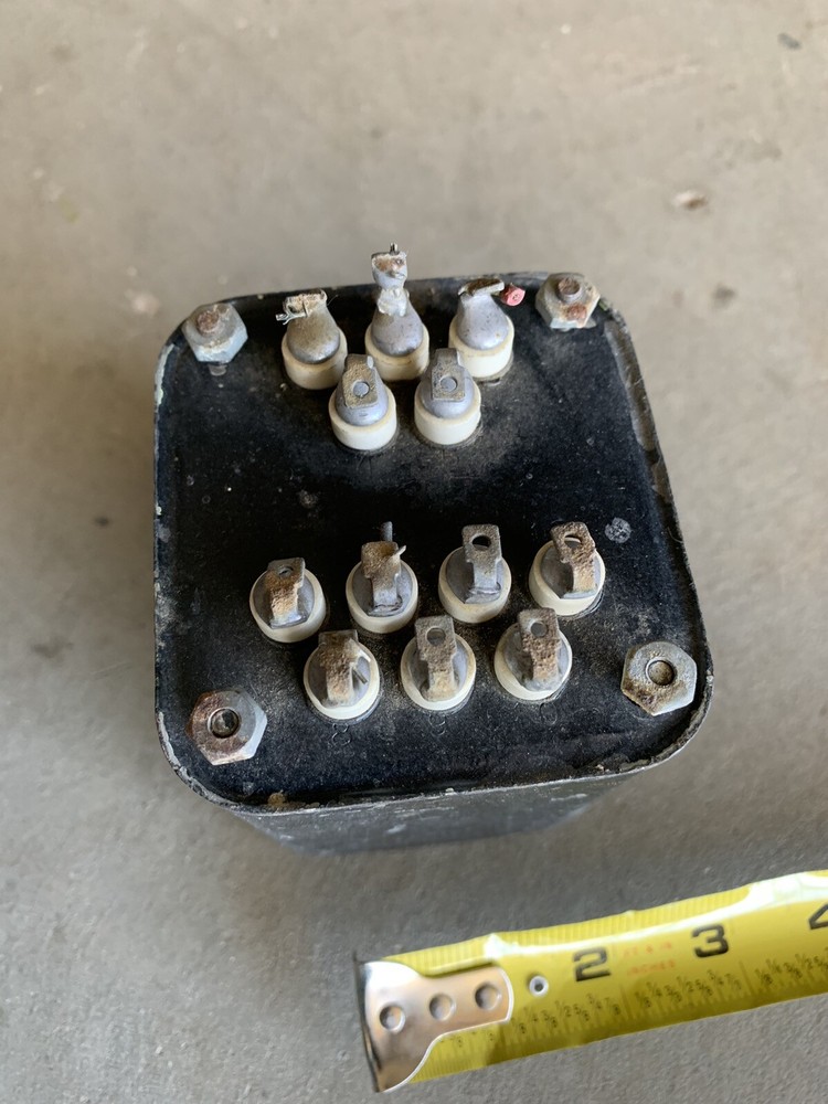 Vintage Unidentified 12 Terminal Transformer