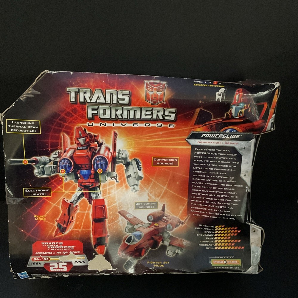 Hasbro Transformers Powerglide Ultra Class Electronic Lights & Sounds 2009 Toy