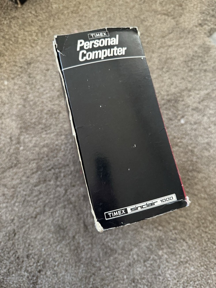 Timex Sinclair 1000 Personal Computer w/ Box Cords Manual Untested