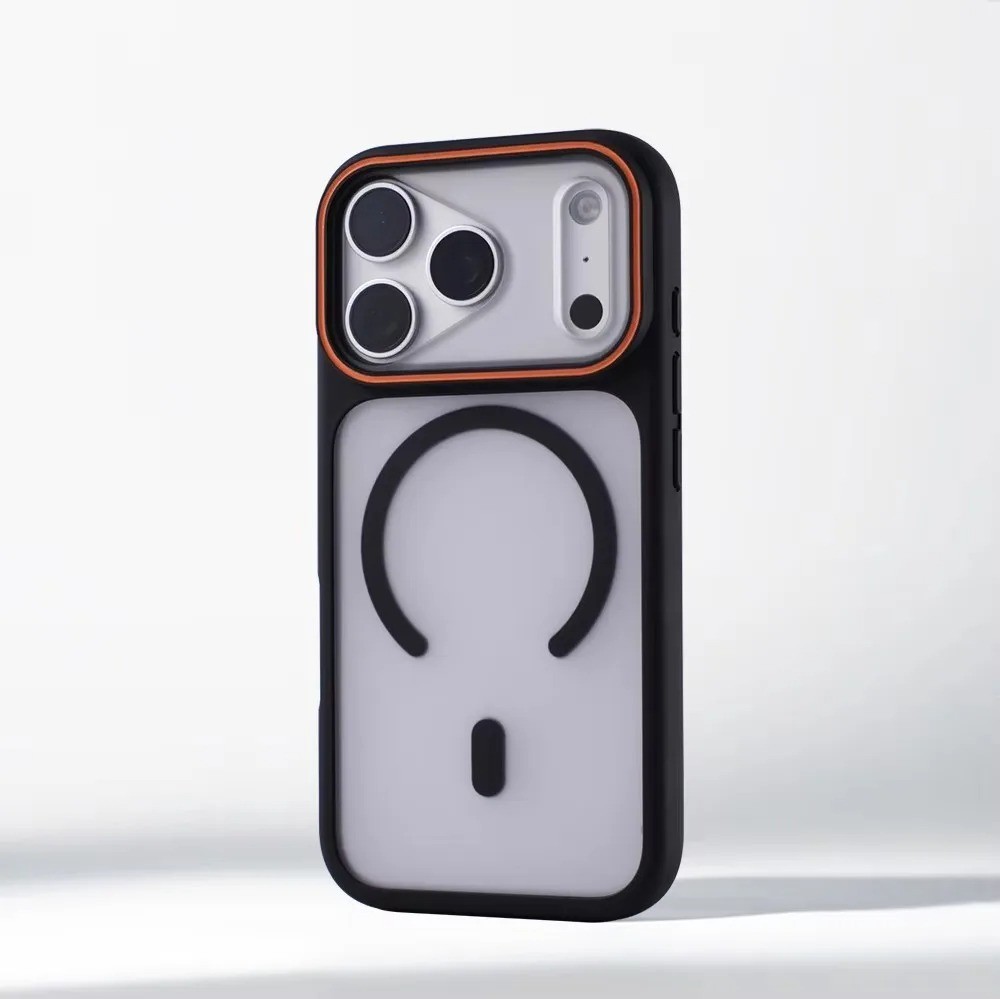 Luxury Matte Translucent Magsafe Case iPhone 17 Pro Max Magnetic Shockproof