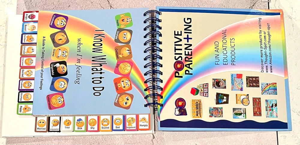 I Know What To Do When I'm Feeling... Emotions Chart Guide Stand Up Flip Book
