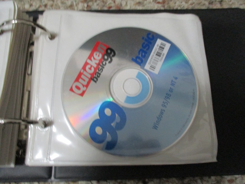Gateway Software Storage Binder, games, utilities, system restore disk with key